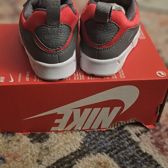 New Nike air max tiny 90 size multi color red/gray A14 - Picture 4 of 6